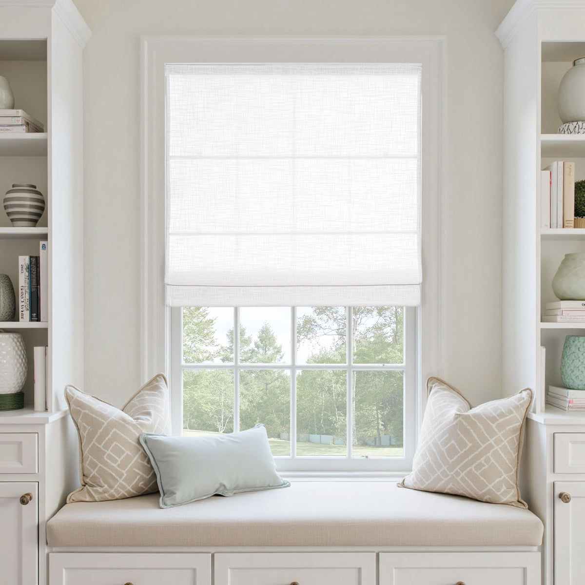Roman shades