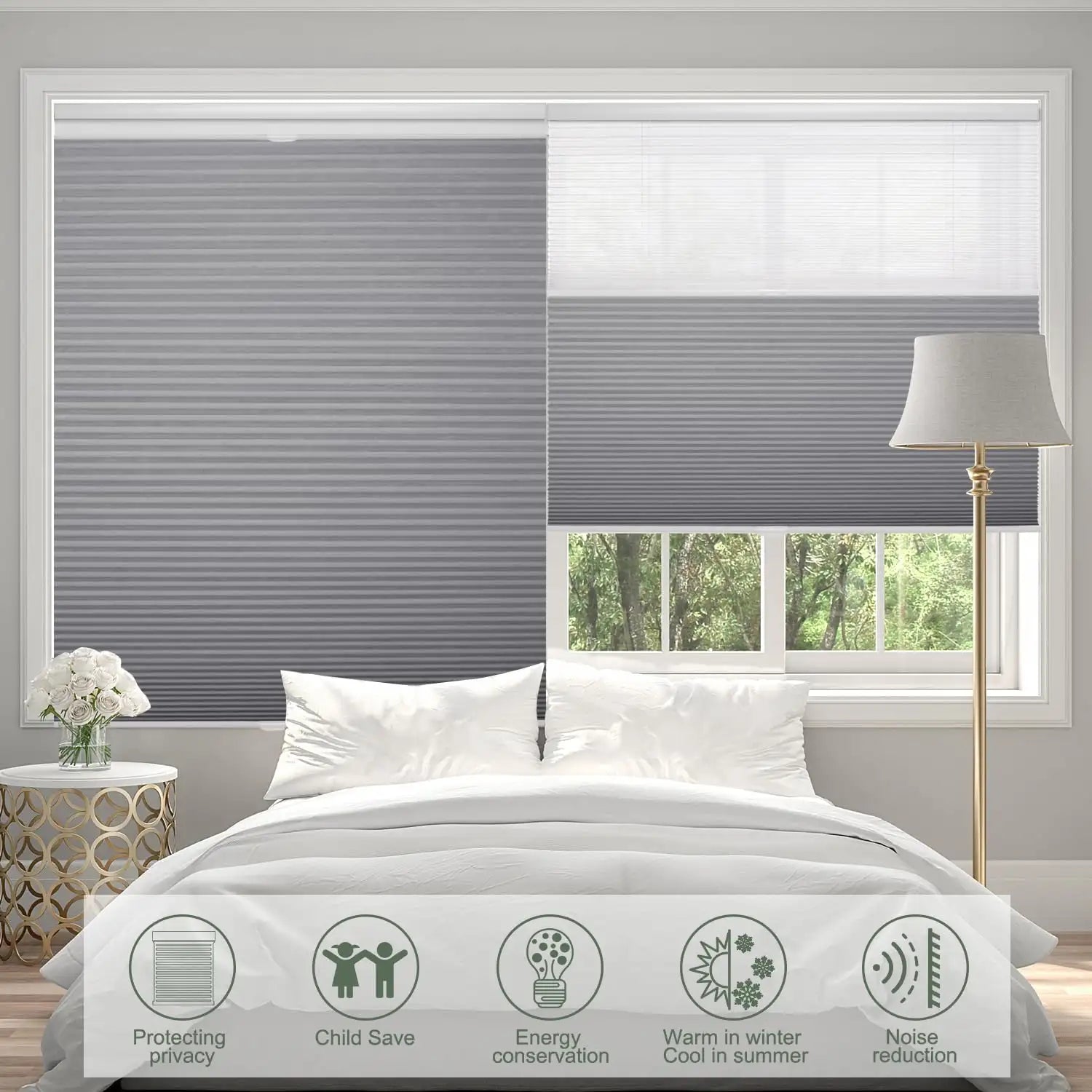 Honeycomb Cellular Shades for Energy Efficiency and Privacy