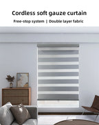 Custom Blackout Zebra Blinds - Made to Measure Cordless Shades