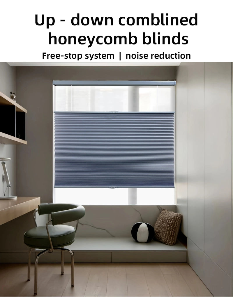 Up & Down Honeycomb Blinds, Blackout