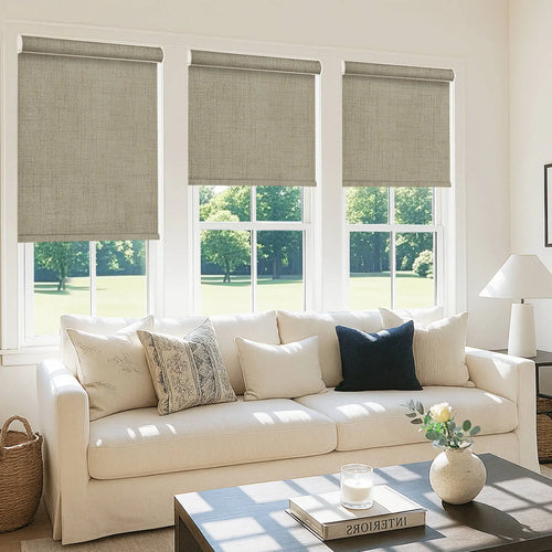 Custom Roller Shades – Blackout & Light Filtering