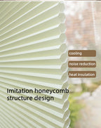 Light Filtering Cellular Shades for Soft Light and Privacy