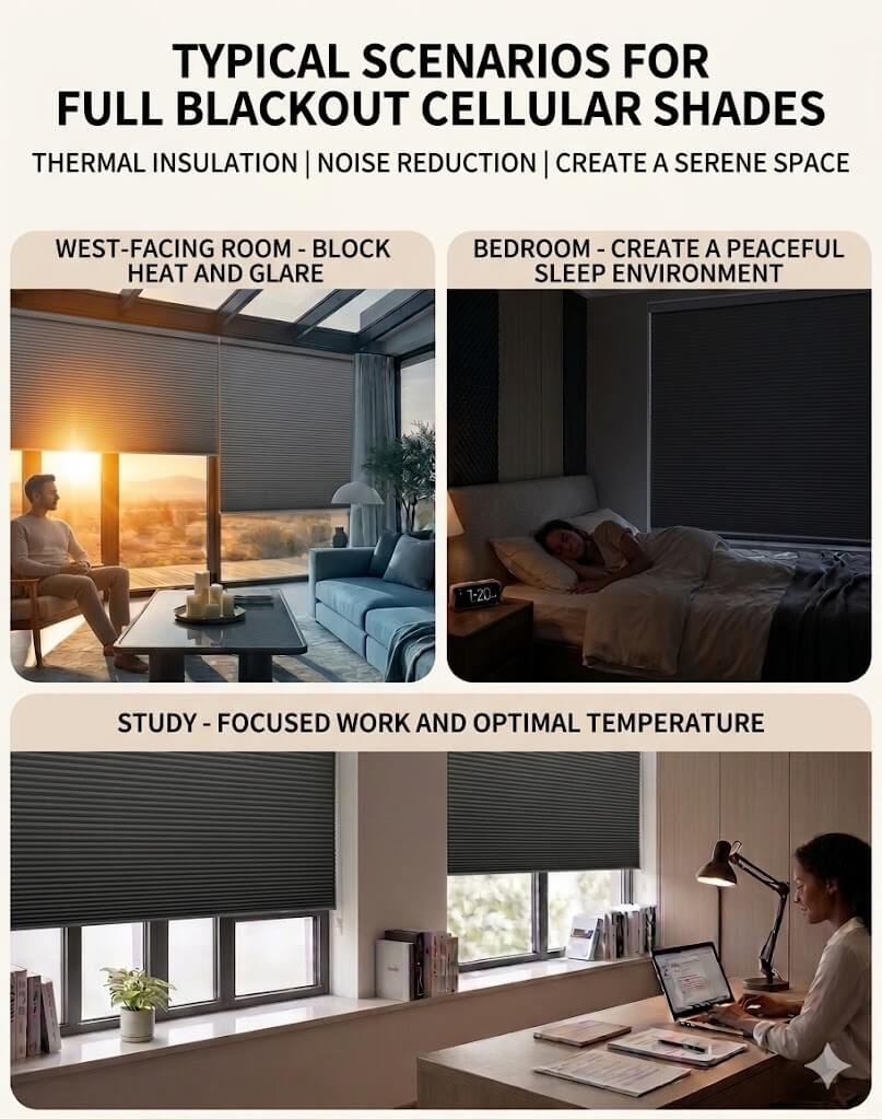Blackout Cellular Shades for Bedroom Privacy and Better Sleep