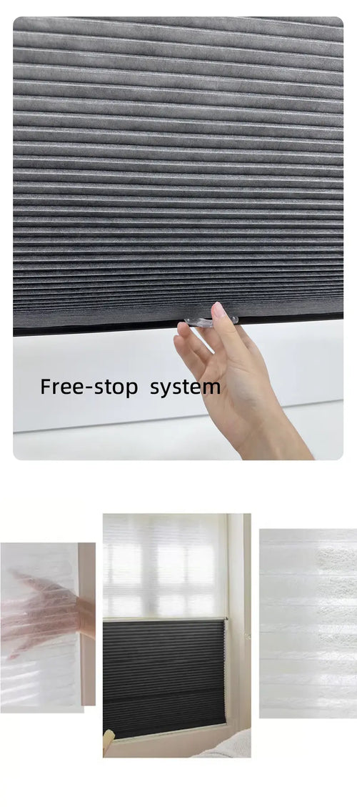 Cordless Day & Night Cellular Shades Blackout for Bedroom Privacy and Better Sleep