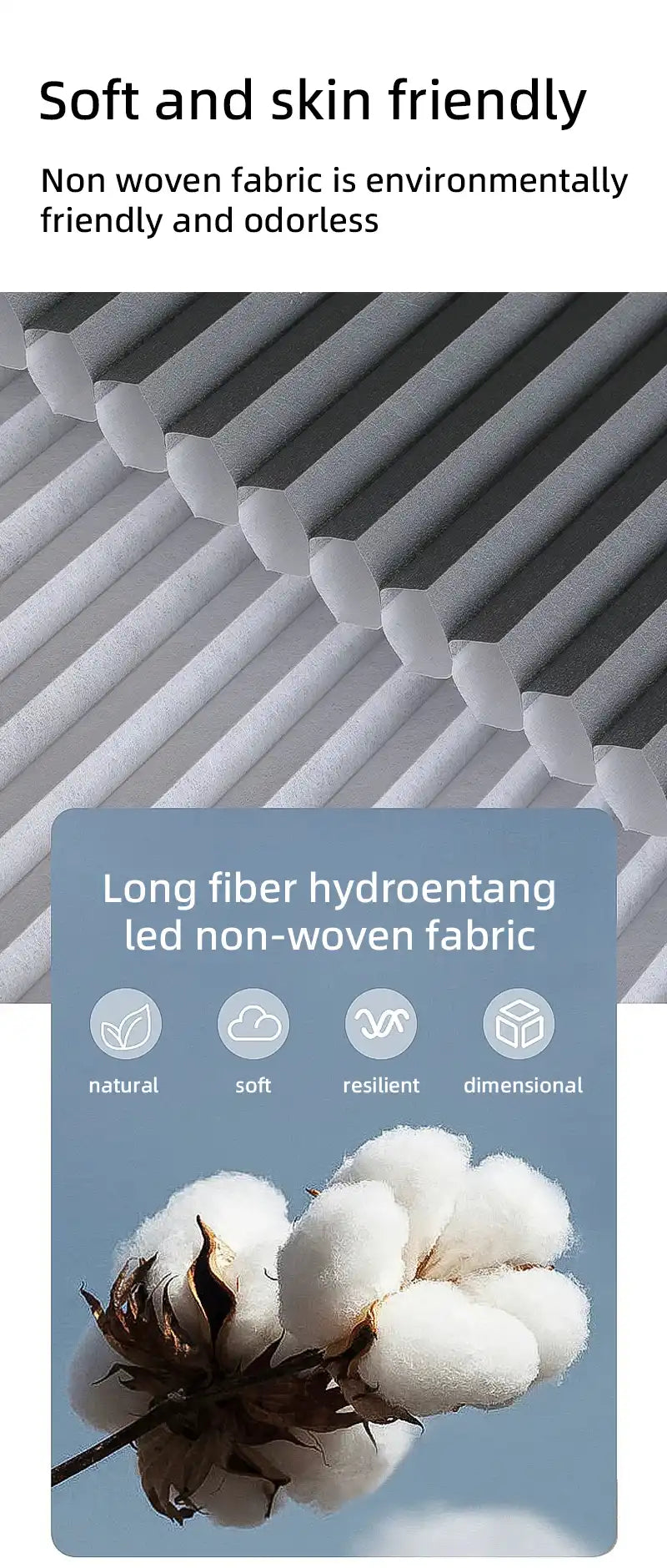 Light Filtering Cellular Shades for Soft Light and Privacy