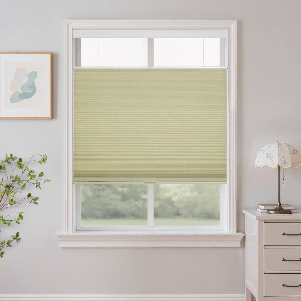 Nava Top-Down Bottom-Up Cellular Shades Blackout Honeycomb Blinds