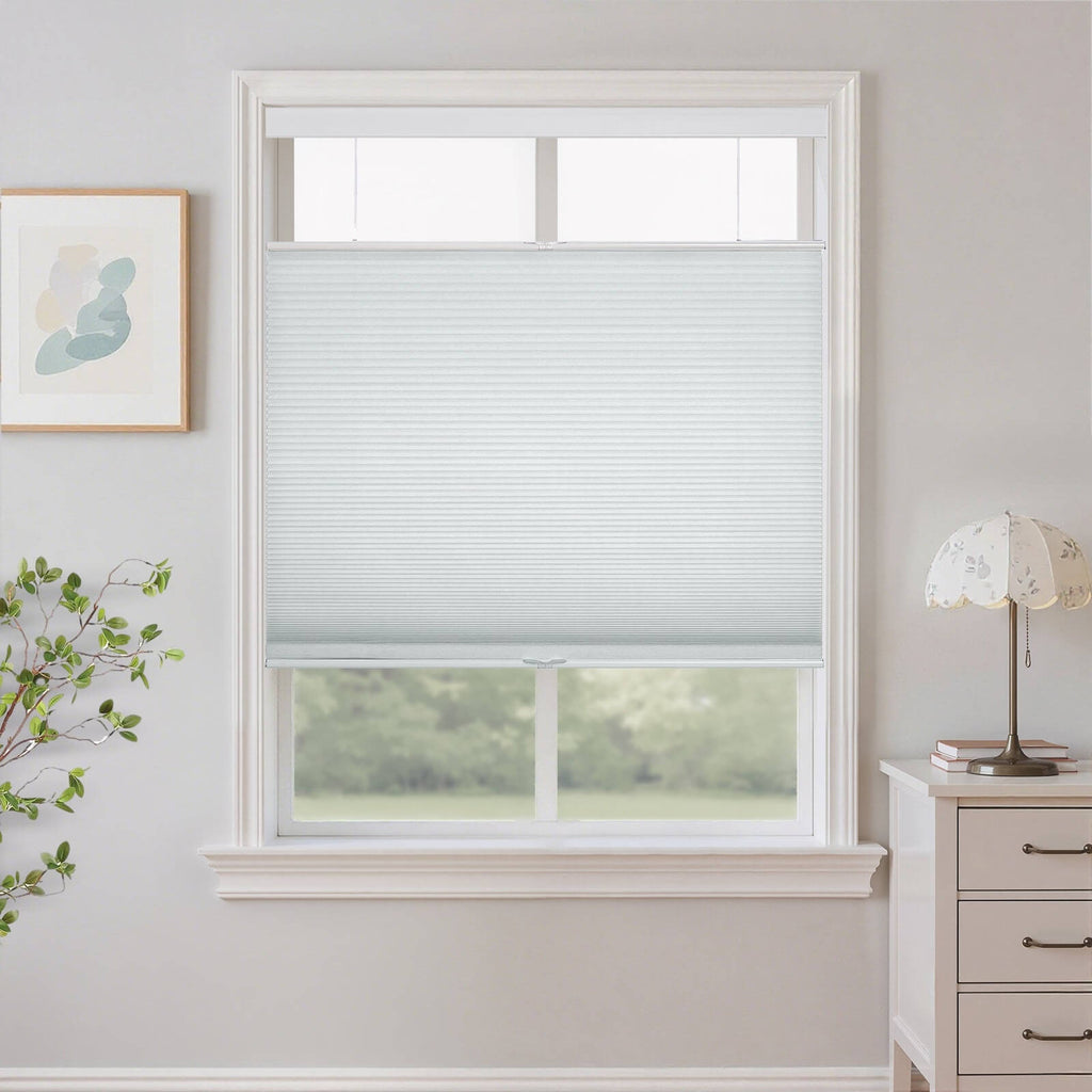 Nava Top-Down Bottom-Up Cellular Shades Blackout Honeycomb Blinds