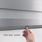 Custom Blackout Zebra Blinds - Made to Measure Cordless Shades