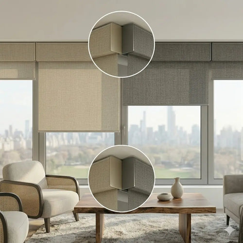 Blackout Roller Shades - Thermal Insulated for Bedroom