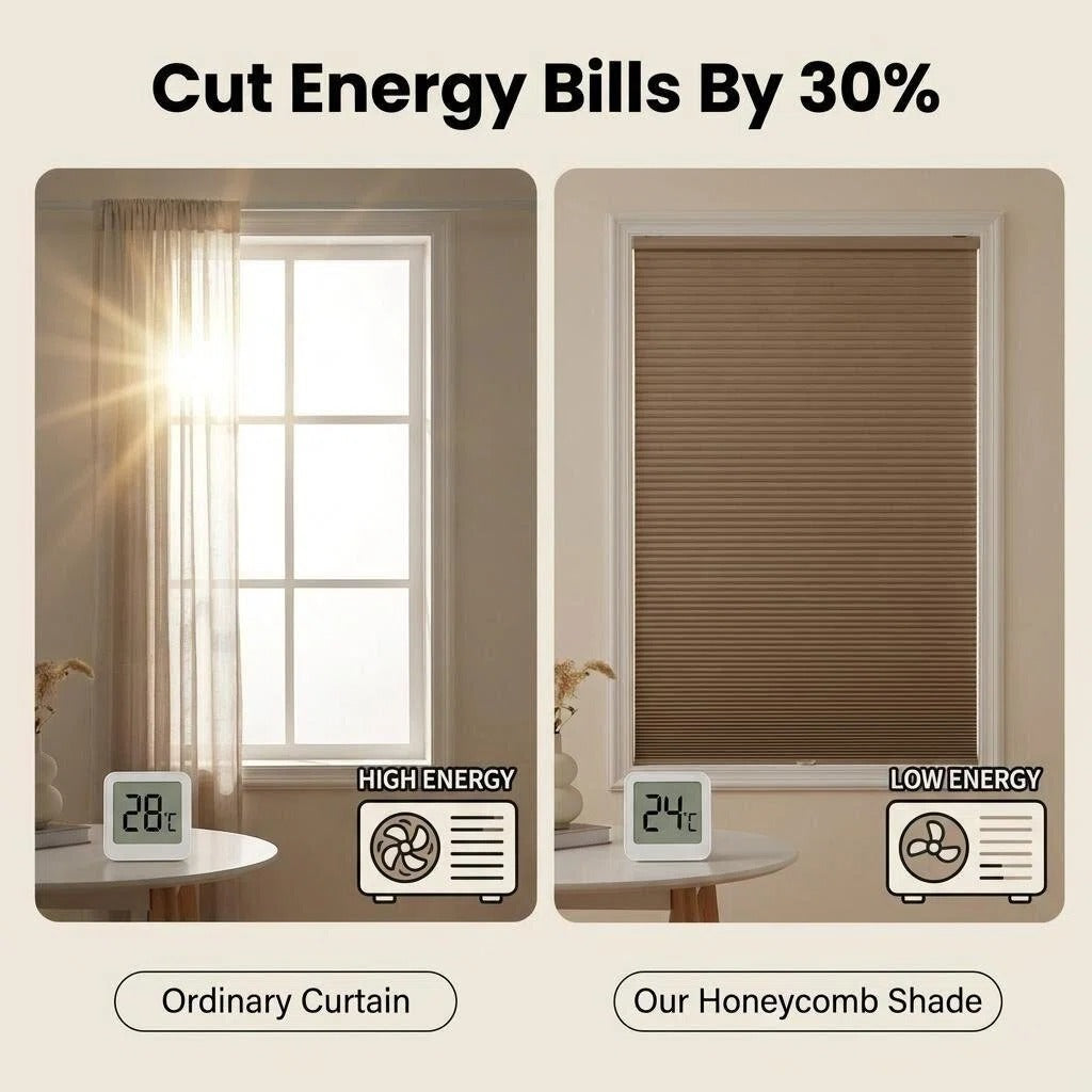 Honeycomb Cellular Shades for Privacy & Light Contro