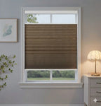 Rider honeycomb curtain semi-blackout, vertical cellular design for privacy and soft light