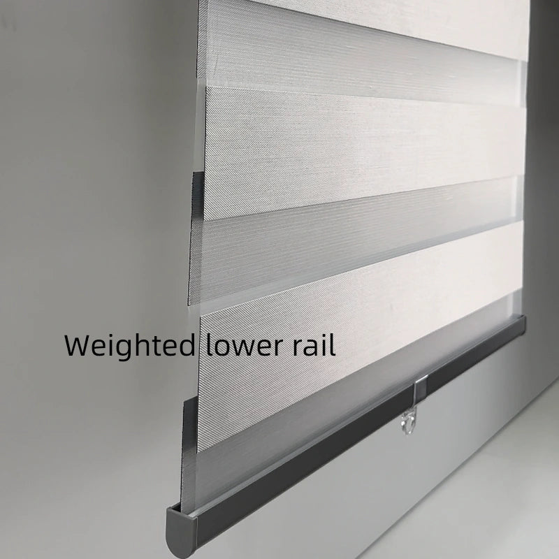 Custom Blackout Zebra Blinds - Made to Measure Cordless Shades