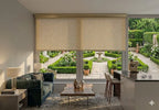 Easy-Clean Blackout Roller Shades, Durable Stain-Resistant Window Treatment
