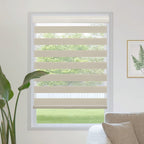 Made to Measure Day Night Zebra Blinds – Light Filtering & Blackout Dual Layer Shades