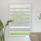 Made to Measure Day Night Zebra Blinds – Light Filtering & Blackout Dual Layer Shades