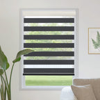 Made to Measure Day Night Zebra Blinds – Light Filtering & Blackout Dual Layer Shades
