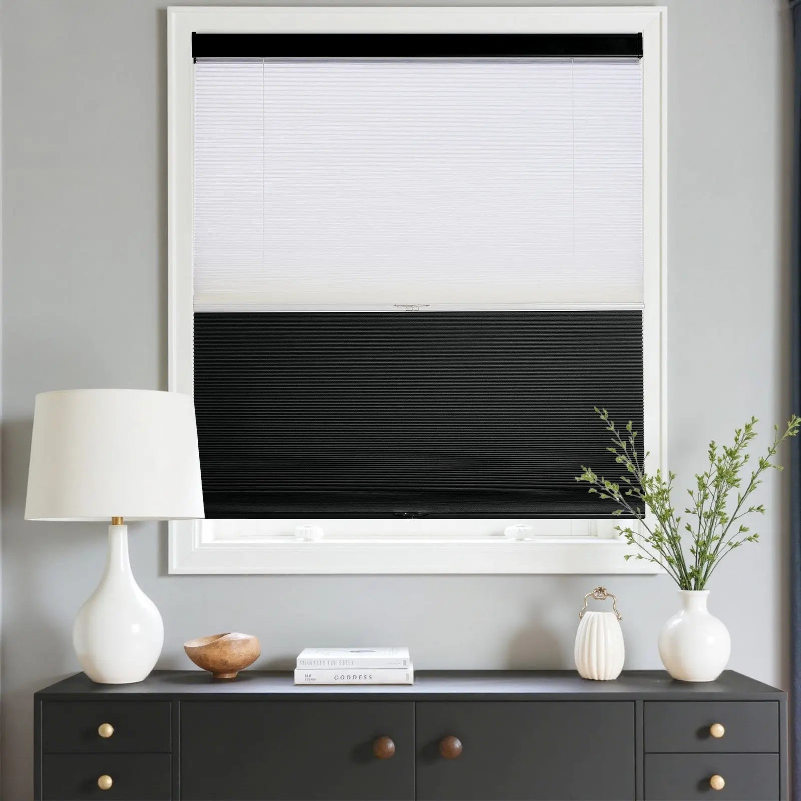 Day & Night Cellular Shades Light Filtering & Blackout Honeycomb Blinds